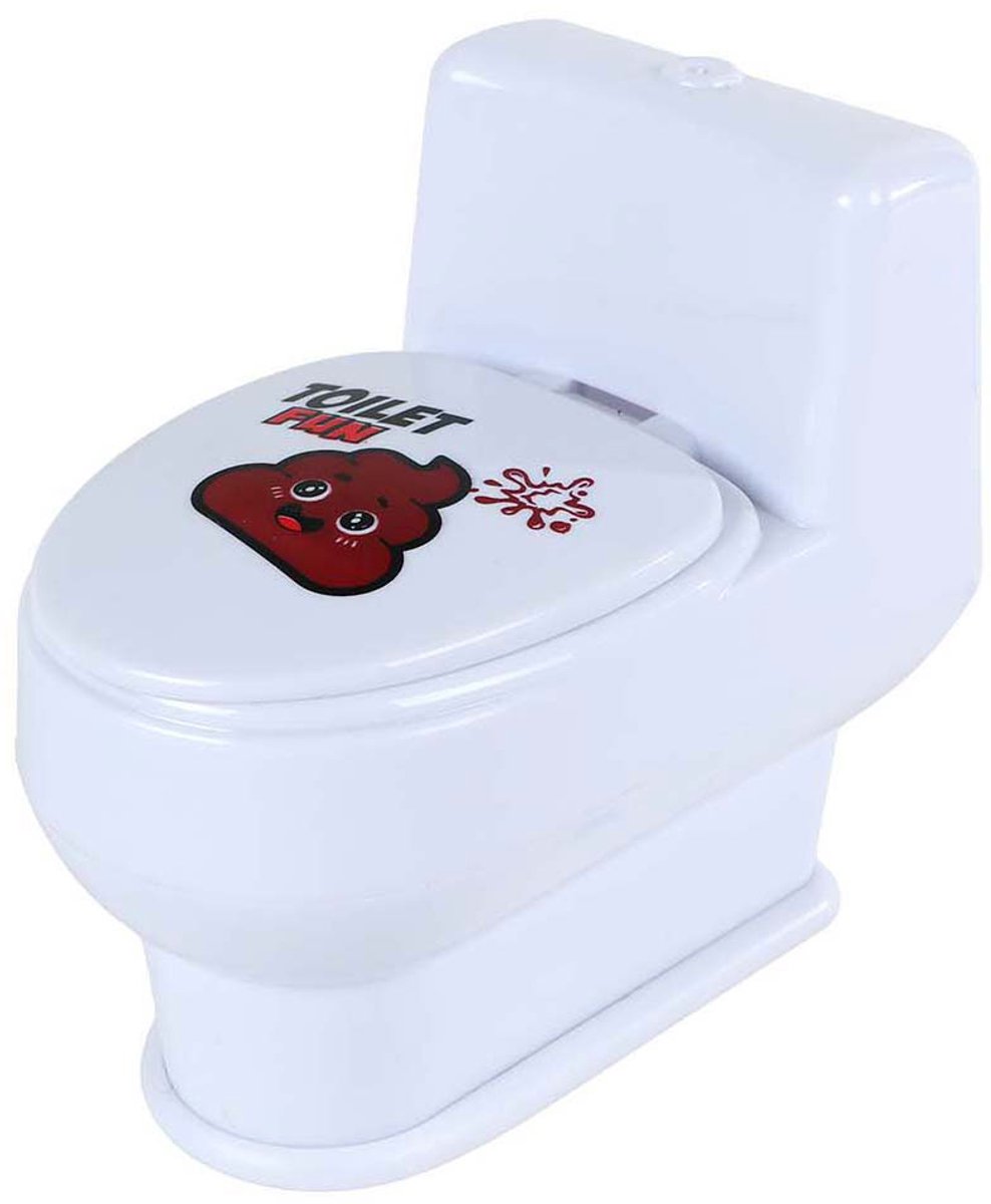 Poo Toilet met Drol - 10cm