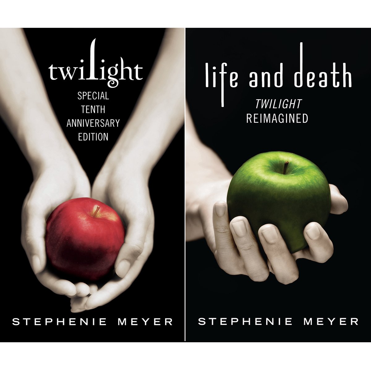 Omslag van Twilight Saga12- Twilight Tenth Anniversary/Life and Death Dual Edition
