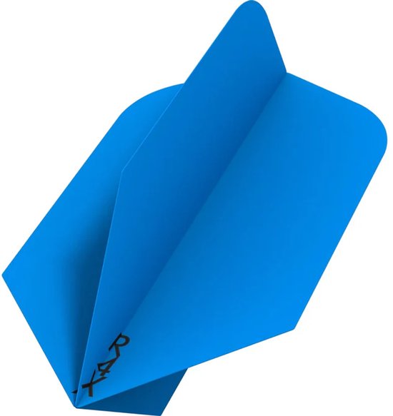 DLDarts - Slim Flights - 100 micron - 1 Set - Blauw van DLDarts — afbeelding 2