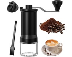 Hand Koffiemolen - Handmatige Koffiemolen - Hoge Precisie Keramische Kegelmaalder voor Aeropress, Espresso, Pour Over, Franse Pers en Moka Jugs