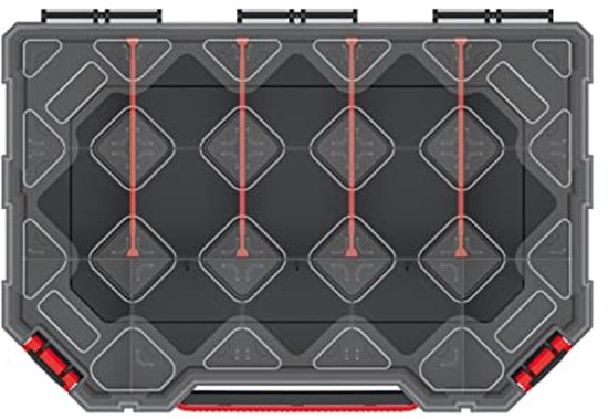Compactor cosmetica opbergdoos - 8 compartimenten