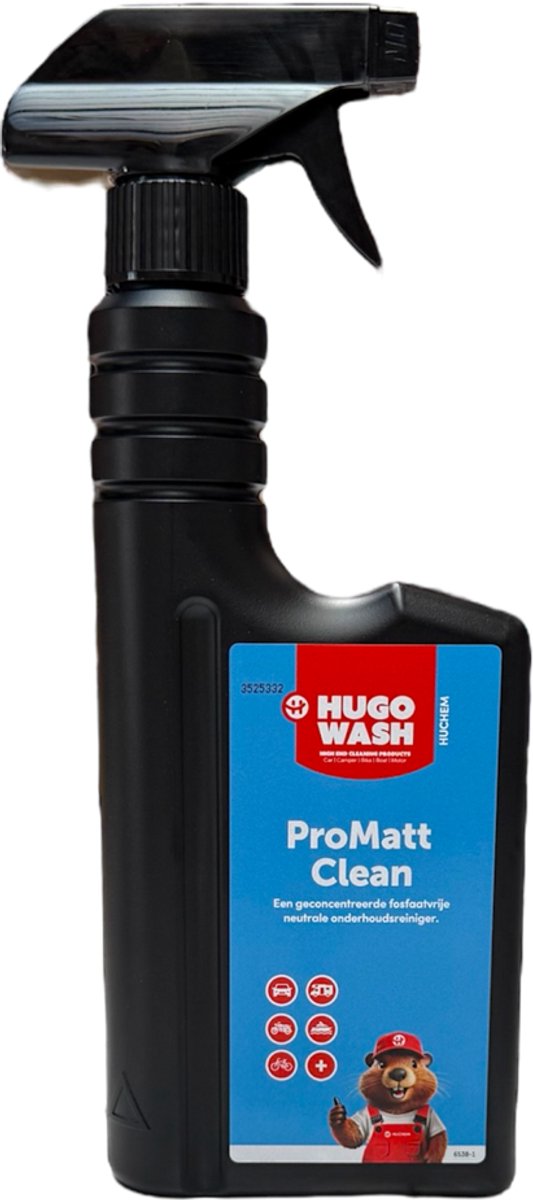 Interieur Matt Cleaner | 0,5L | Clean | Hugo Wash