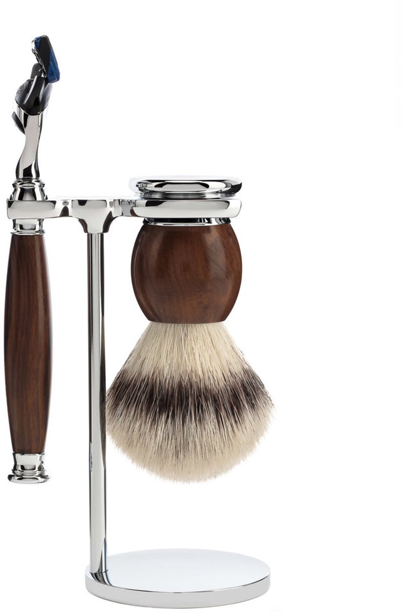 MÜHLE -Scheerset 3-delig -Sophist -Ironwood -Fusion