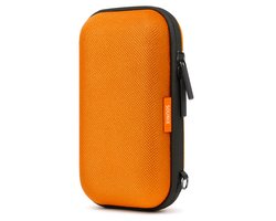 Sounix Harde Schijf Tas - 2.5 inch / 3.5 inch - Hard Cover Case - Powerbank Hoes - Geschikt Voor Extreme Portable SSD - Oranje
