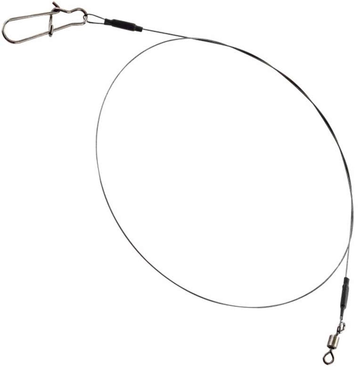 Fox Rage Rage Strike Point Jerk Leader Single Strand Titanium (2 pcs) - Maat : 40cm - 0.8mm
