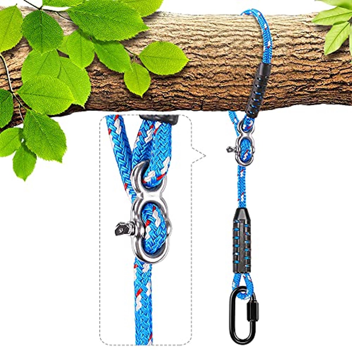 Verstelbare Hangband 1.5 m voor Schommels - Tuin Hangtouwen tot 1000lbs