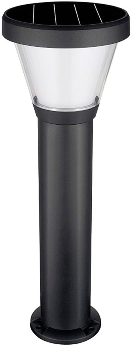 Iplux® - Oslo - Solar Tuinverlichting - Warm wit - Staande lamp 88cm