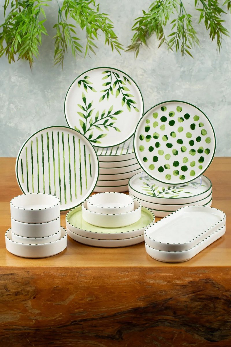 Asir - Ontbijtset - 22 Stuks - Groente - 25 x 11 x 3,5 cm