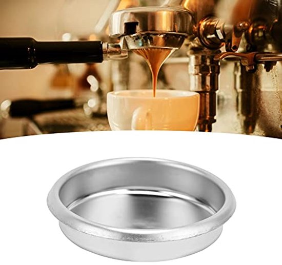 VIA CREMA Espressomachine Reiniging Blind Filter van IMS, Backflush Disc, Borstel voor Portafilter, Esprsso Machine Reinigingsborstel