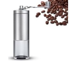 Handmatige Koffiemolen - Koffiemolen van Duurzaam RVS voor Koffiebonen - Opvouwbare keramische maalkern