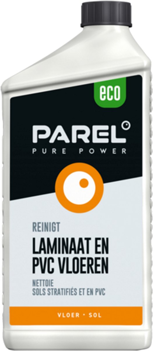 Parel Pure Power reinigt laminaat en PVC vloeren 1 ltr