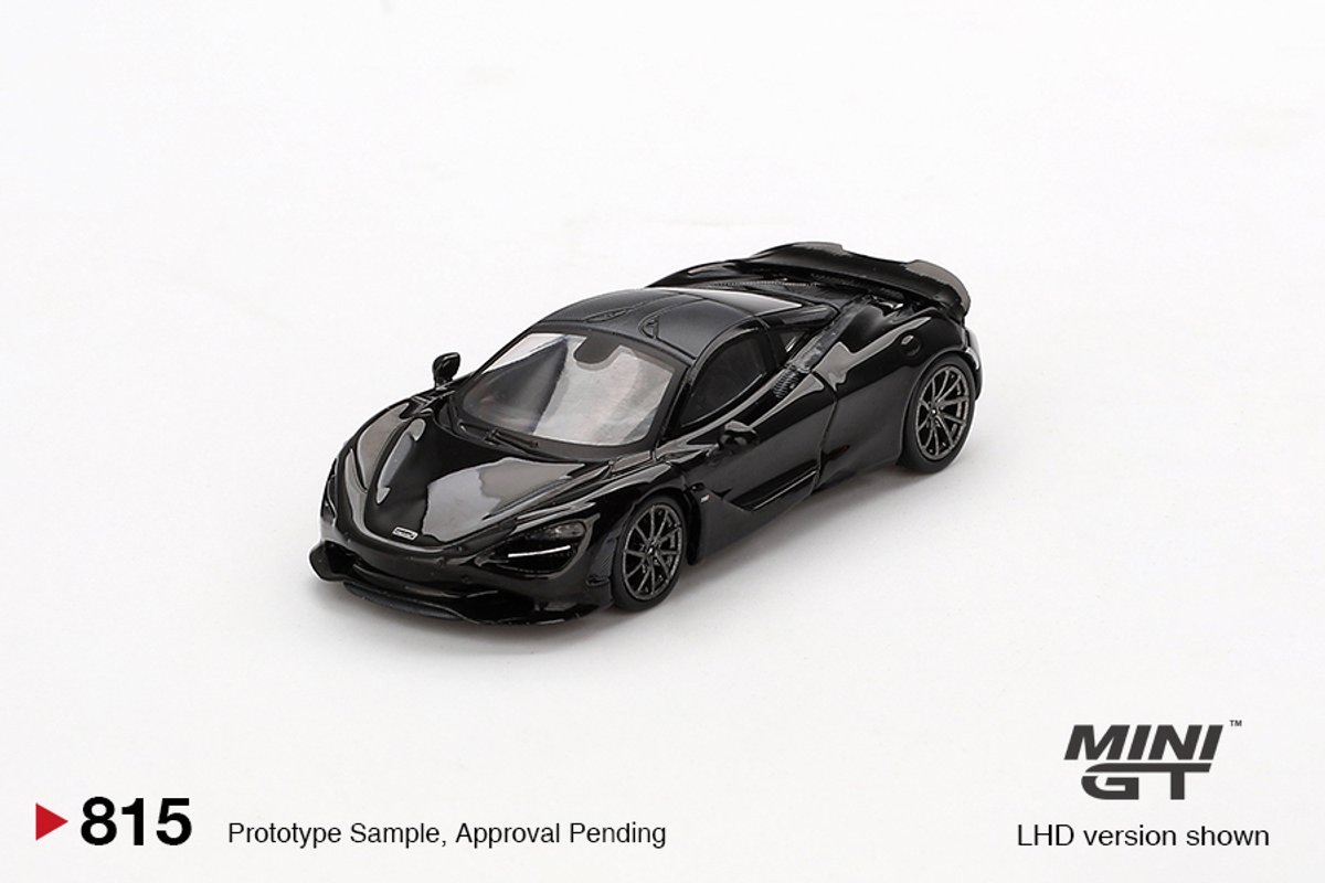 McLaren 750S '24, Grijs (Saros Grey) LHD, MGT00815 - Mini GT