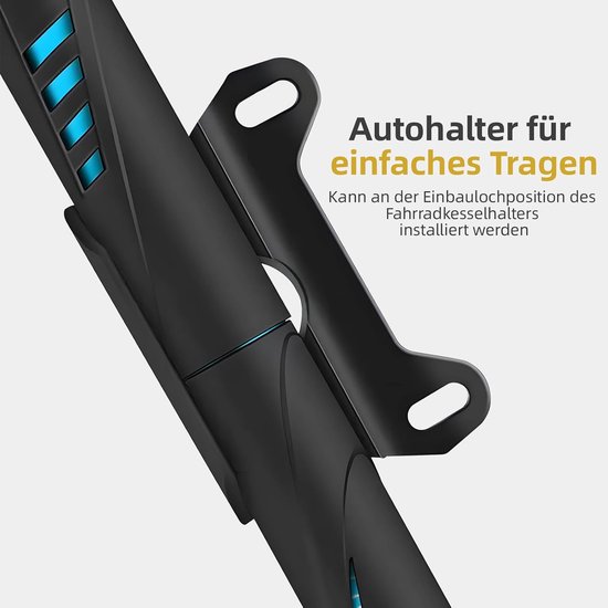 Compact Lightweight Bike Pump Needle - Portable Tire Inflating Tool voor Universele Presta en Schrader Ventiel - Essentiële Fietsonderdelen en Fietsaccessoires voor Buitenactiviteiten — afbeelding 2