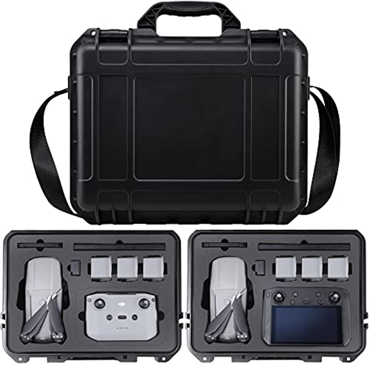 Waterdichte Etui voor Mavic Air 2 en Air 2s Drones met Schouderriem en Antislip Handgreep