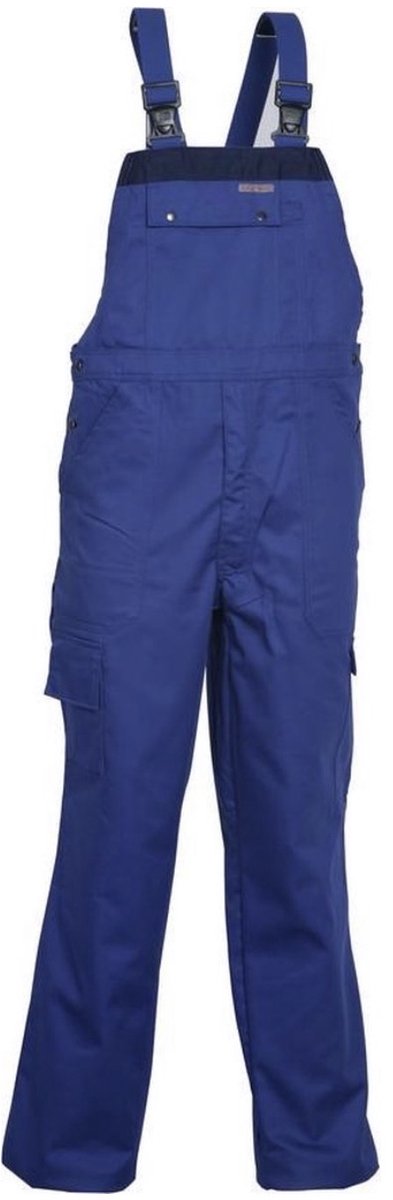 Havep 2379 Amerikaanse overall/Bretelbroek Korenblauw/Marine maat 64