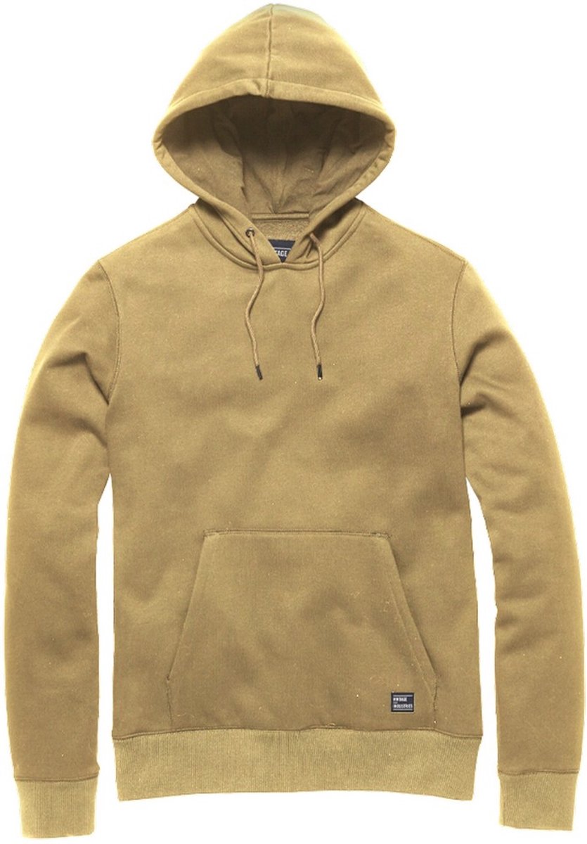 Vintage Industries Hoodie Derby Sweatshirt met capuchon Zand