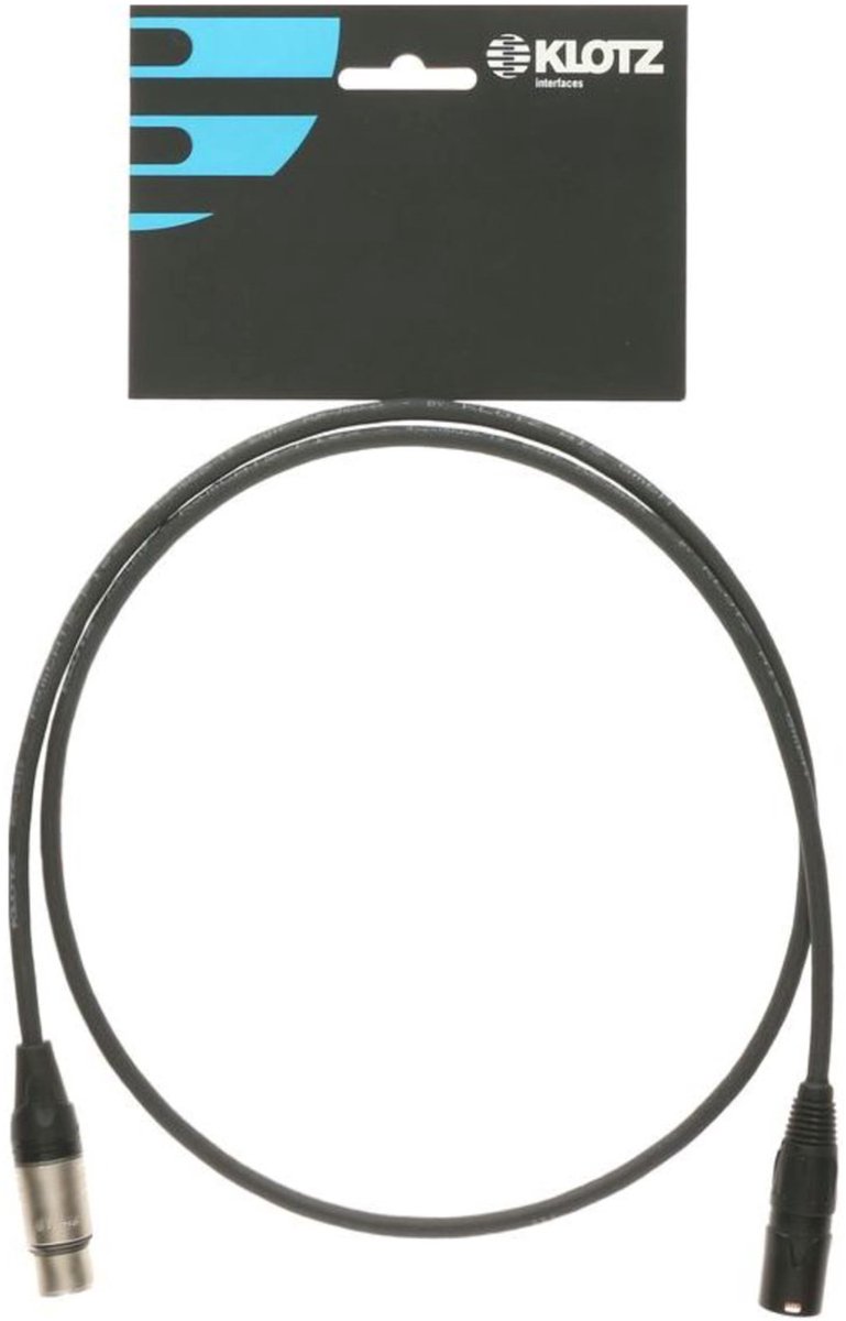Klotz DMC-X5FE-0030 DMX-CAT adapter met XLR 0,3 meter