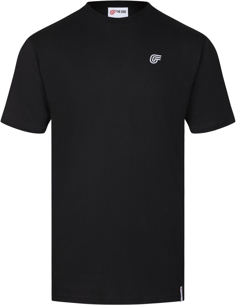 T-shirt The Grid Zwart, maat XL - The Grid lifestyle - Racing lifestyle - T-shirts