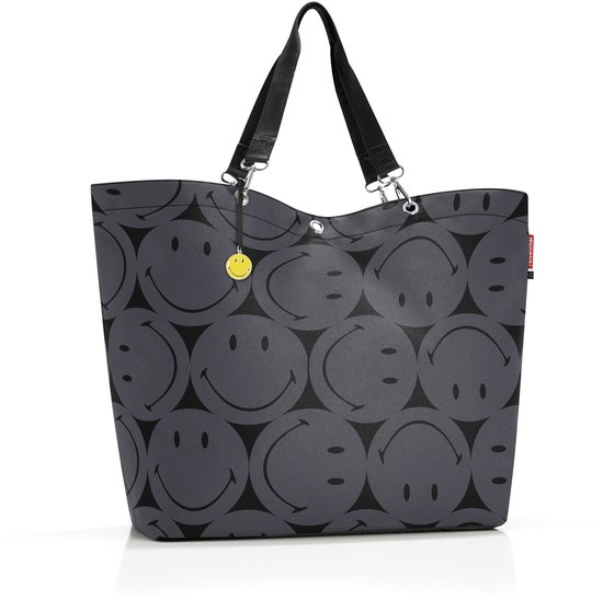 Sac de plage Reisenthel Shopper XL - Shopper - 35 L - Smiley® Grijs