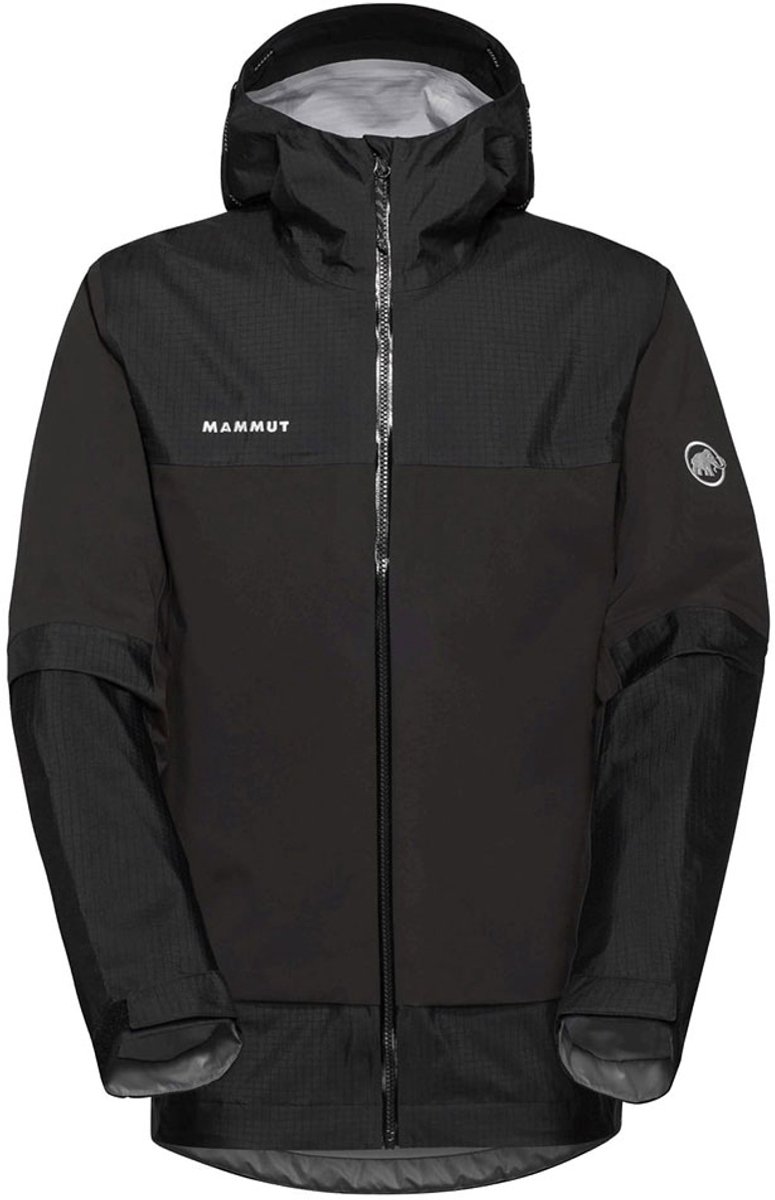 Mammut Ducan Guide Hardshell Jas Zwart S Man