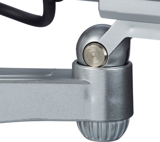 Relaxdays 8x dummy beveiligingscamera - voor wandmontage - LED licht - zilver - nepcamera van Relaxdays — afbeelding 3