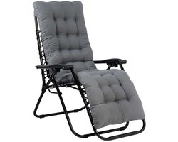 Feel Furniture - Buiten ligstoel - verstelbaar - met kussen