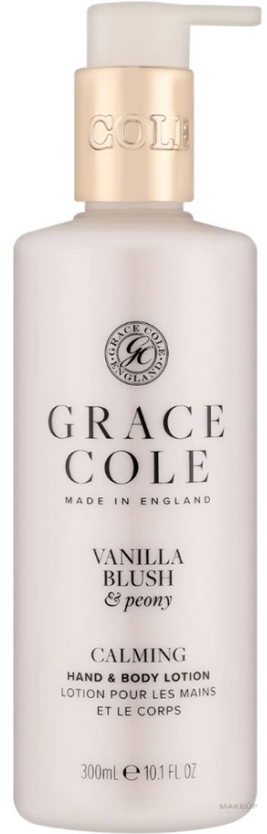 Grace Cole - Vanilla Blush & Peony Hand & Body Lotion - 300ml