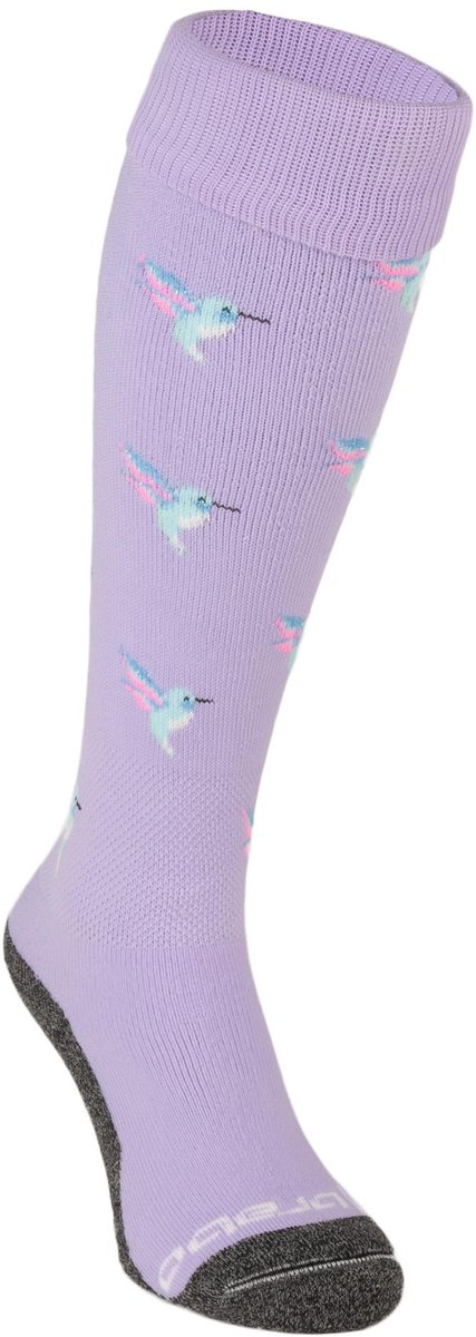 Brabo BC8660A Socks Hummingbird Purple Unisex Sportsokken - Purple