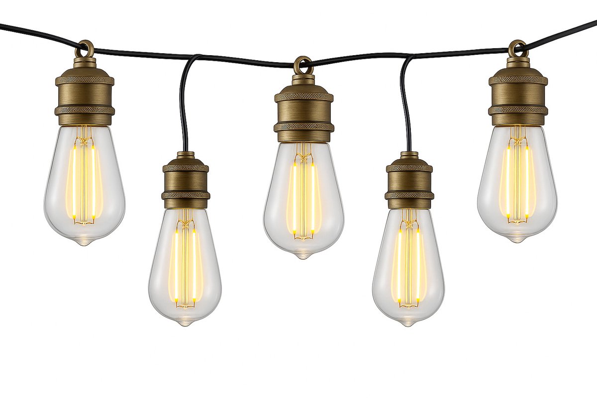Retro Lichtslinger – Sfeervolle Verlichting voor Binnen & Buiten