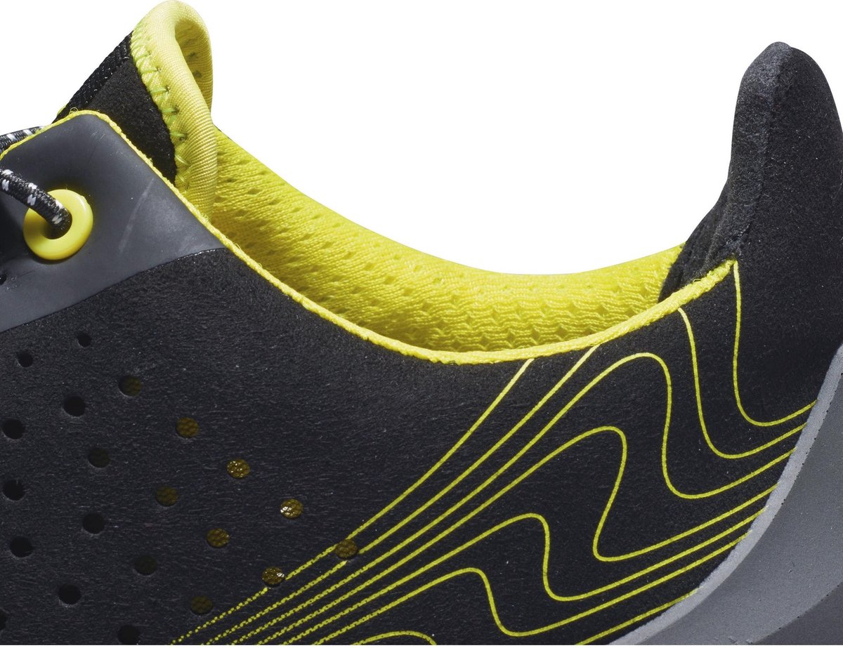 Uvex 1 G2 Halbschoenen S1 68438 Zwart, Geel (68438)