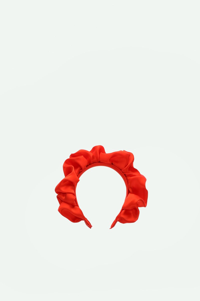 Sticky SIS - haarband volant - il sole - pomodori rood