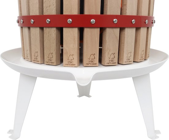 HOME It® fruitpers 18L eikenhout van Merkloos — afbeelding 4