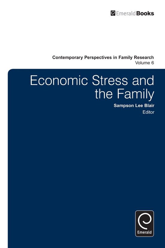 Contemporary Perspectives in Family Research 6 - Economic St ... - cover