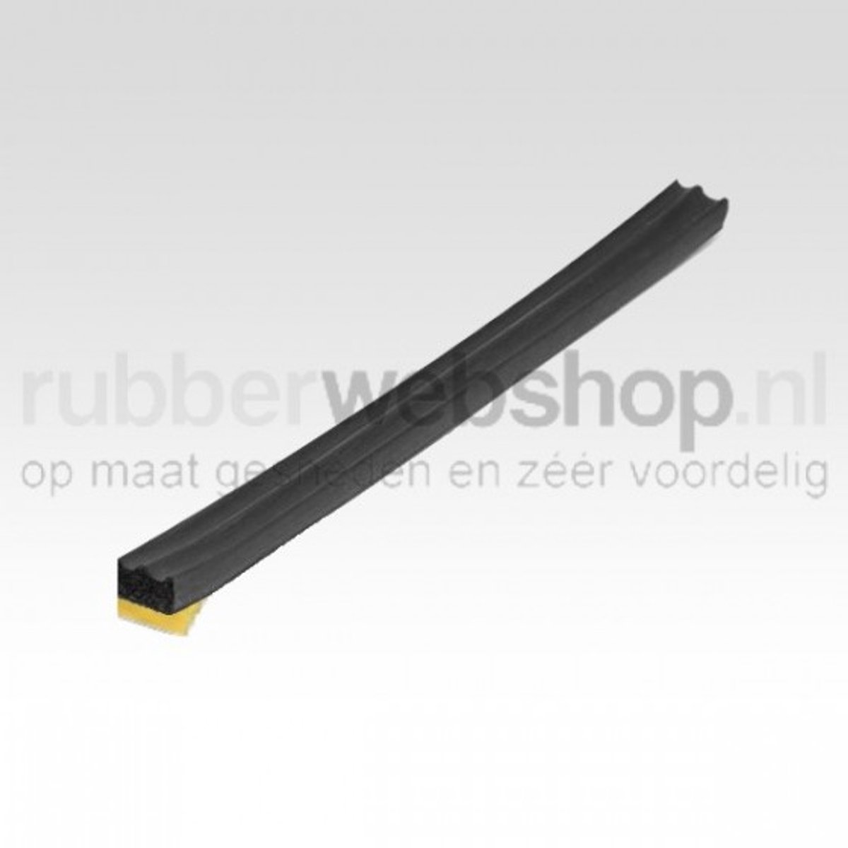 Kroonband / Tochtstrip | dikte 4 mm | breedte 9 mm | Stuk 10 meter