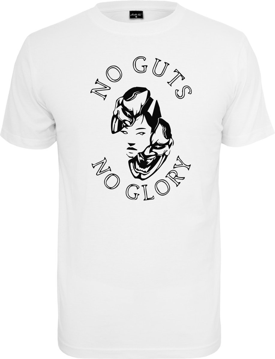 Mister Tee No Guts No Glory Heren T-shirt XS Wit