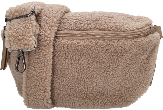 Beagles Lugo Heuptas - Crossbodytas - Schoudertas - Teddy - Dames Tas - Taupe