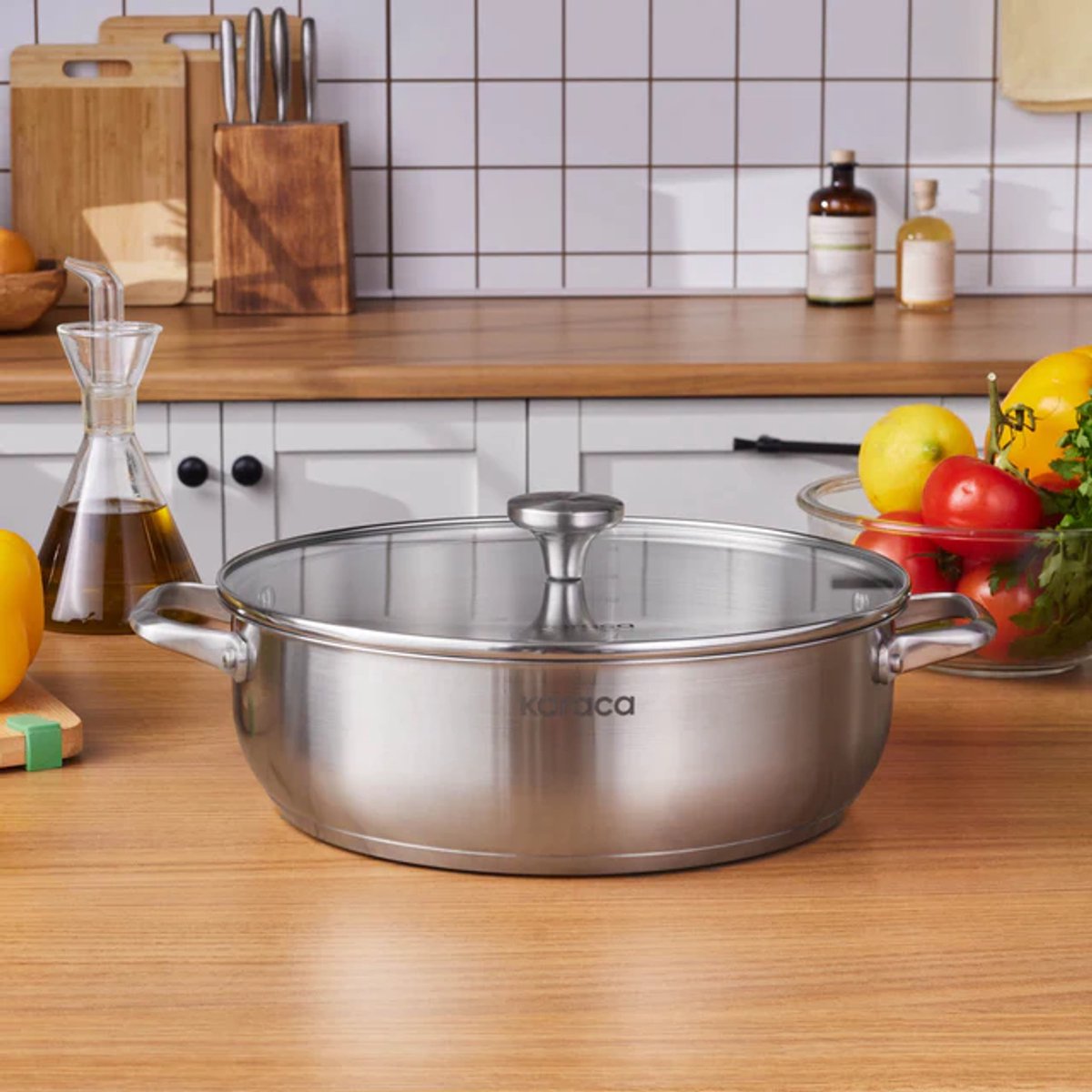 Karaca Elite – RVS Hapjespan – Inductiegeschikt – 30 cm