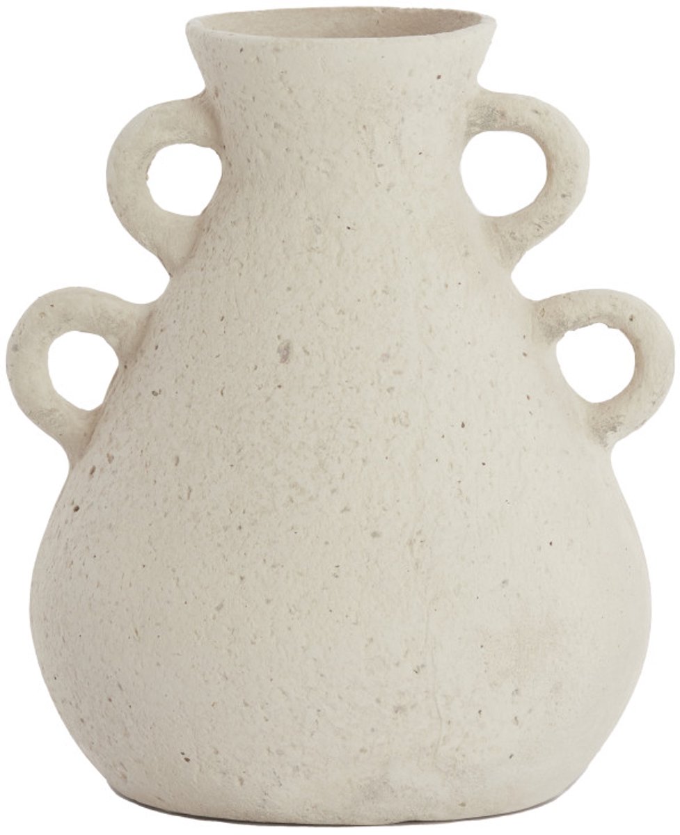 Vaas ZEPHAN - Ø28.5x35 cm - Wit
