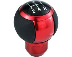 Auto versnellingspookknop - voor de meeste handgeschakelde auto's - Handgeschakelde versnellingspook - rood