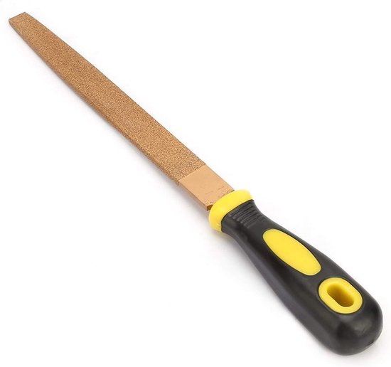 Vijlenset, AojSup 18-delig. Vijlenset van metaal en hout met opbergtas, hoogwaardig professioneel vijlenset van metaal inclusief platte vijlen, halfronde vijlen, ronde vijlen, driehoekige vijlen