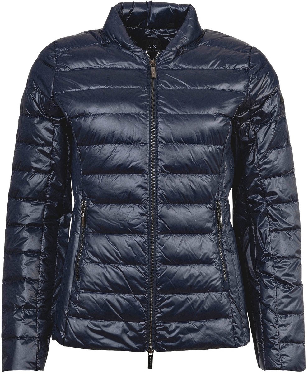 Armani Exchange Gewatteerd jack Down Jacket Blauw