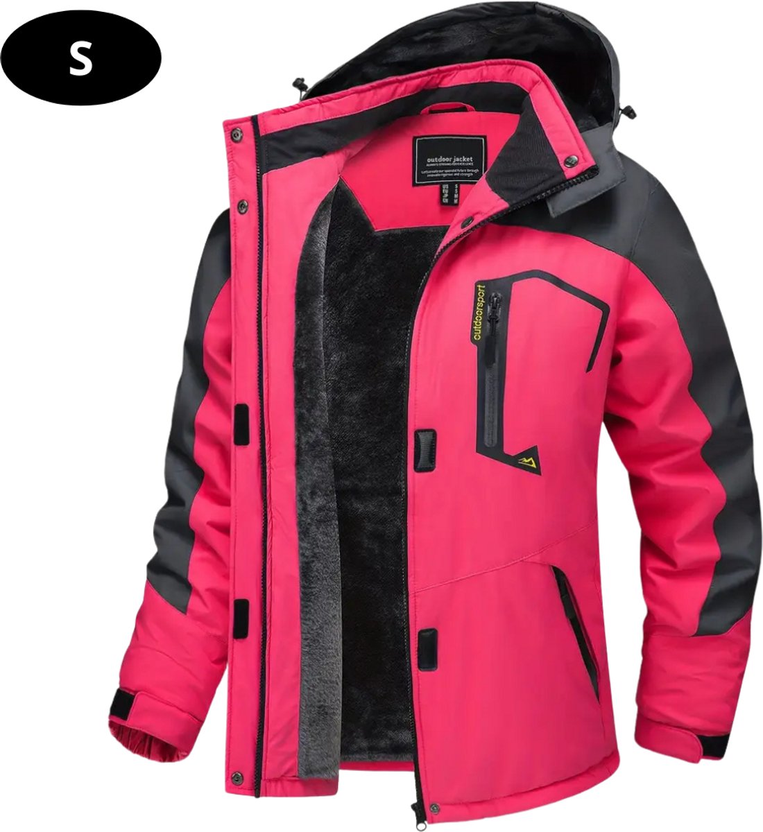 Livano Skipak SkiBroek Skijas Ski Suit Wintersport Dames 2-Delig Roze