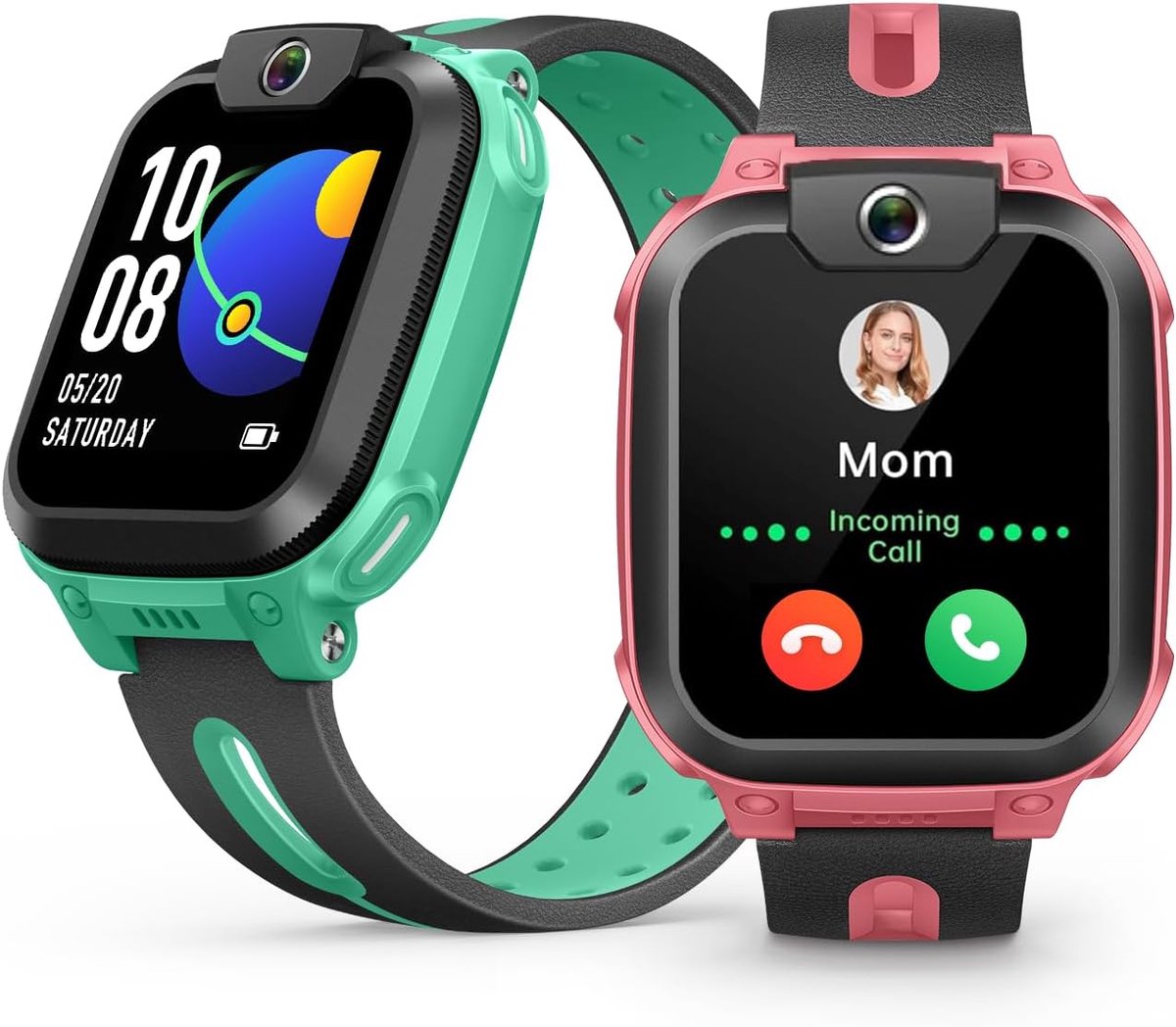 Kindersmartwatch met GPS, Video & Telefoonfuncties - Waterdicht en Lange Batterijduur