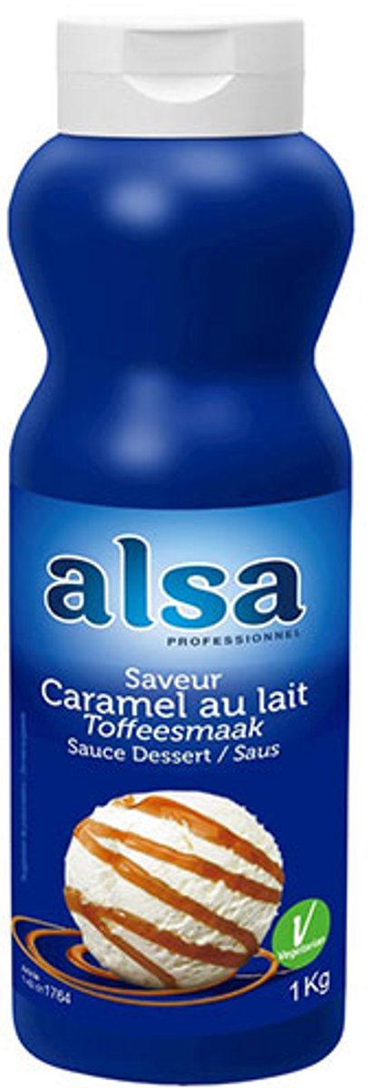 ALSA Topping toffee-caramel - glutenvrij, veganistisch, vegetarisch - 1 kilo