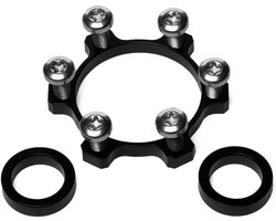 TheLau - Fietsnaafadapter voor Mountainbike Ombouwset 100 x 15 naar 110 x 15 met extra stevigheid