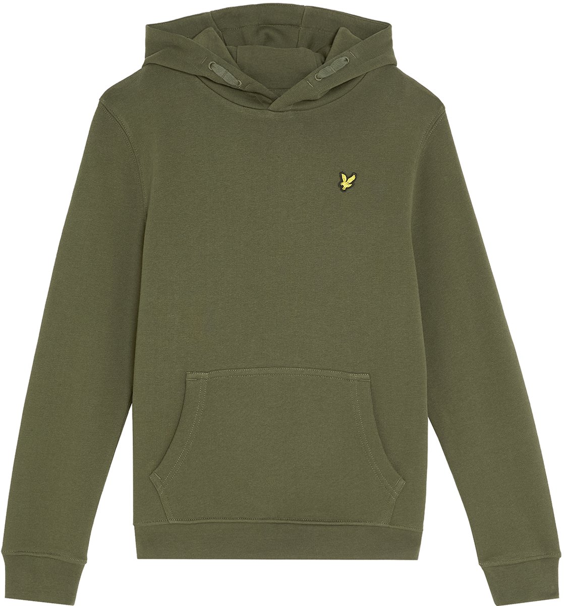 Lyle & Scott Pullover Hoodie Boys Truien & Vesten Jongens - Sweater - Hoodie - Vest- Donkergroen - Maat 122/128