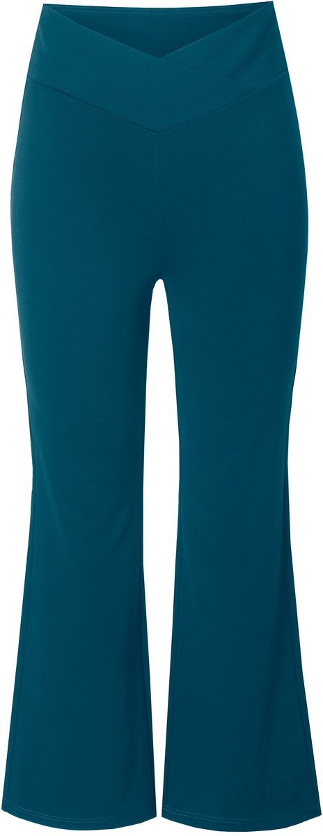 MIAMODA - Dames - Shapewear legging skinny fit uitlopend - Donkerpetrol - Maat 60