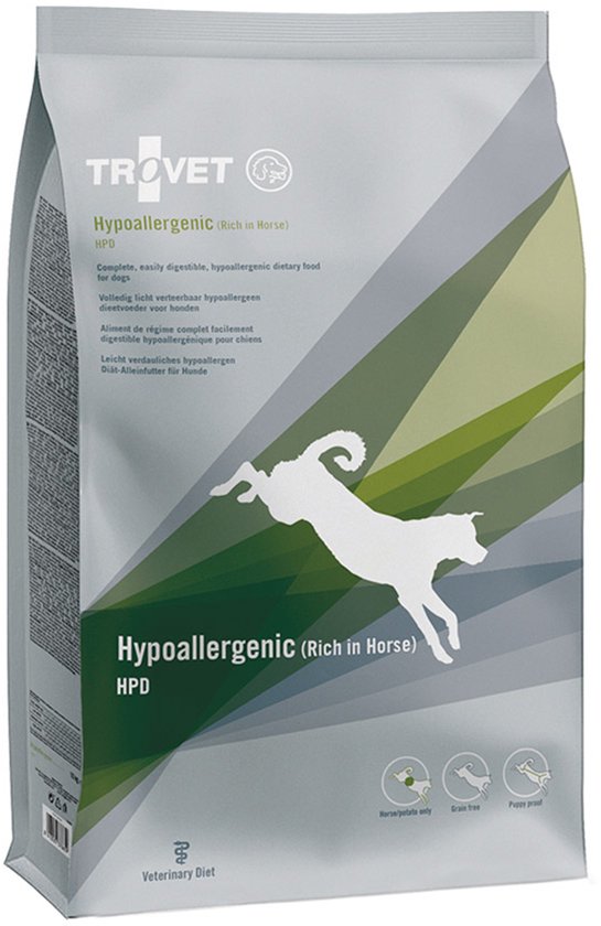 TROVET Hypoallergenic HPD (Horse) Hond droogvoer - 2 x 10 kg