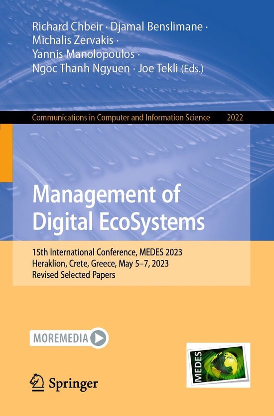 Springer Nature Proceedings Computer Science - Management of ... - cover