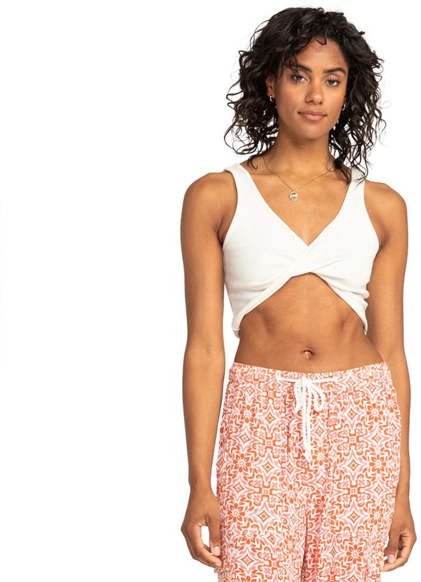 Roxy Rivieratop Top Zonder Mouwen S Vrouw Egret / Solid